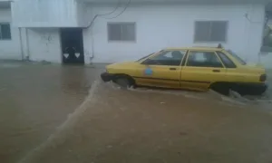 العاصفة زوزو في طرطوس