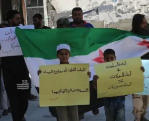 أطفال في المظاهرات