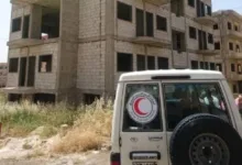 سيارة الهلال الأحمر المسروقة في السويداء
