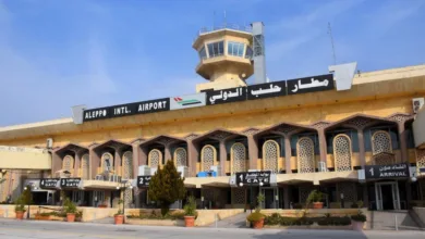 عودة مطار حلب للعمل