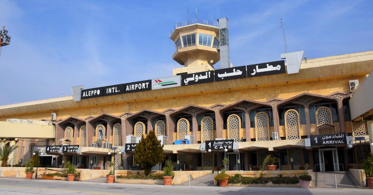 عودة مطار حلب للعمل