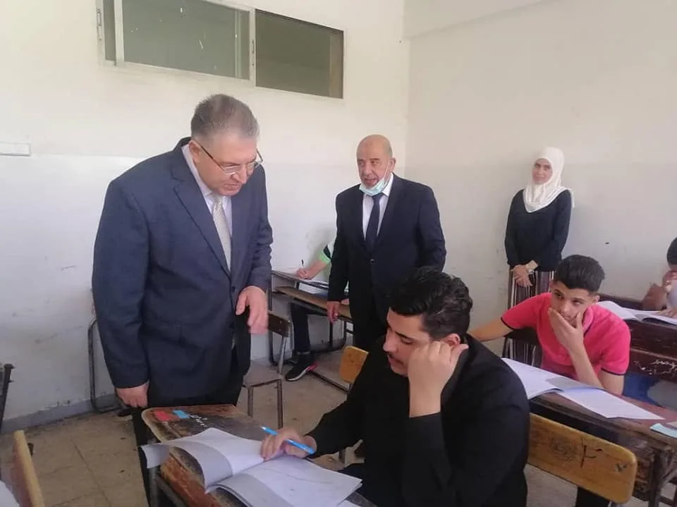 وزير التربية خلال الامتحانات