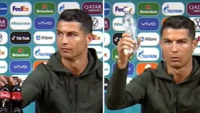رونالدو-وهو-ينصح-الناس-بشرب-الماء-وكالات.