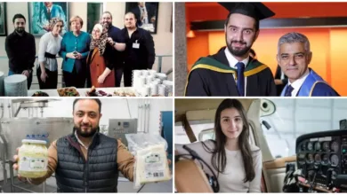لاجئون سوريون حققوا نجاحات في غربتهم