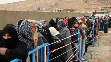لاجئين سوريين في لبنان