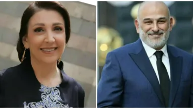وفاء موصللي وجمال سليمان