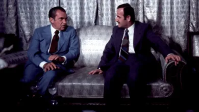 الرئيس الأسد ونظيره الأمريكي ريتشارد نيكسون