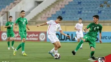 منتخب سوريا للناشئين أمام تركمانستان