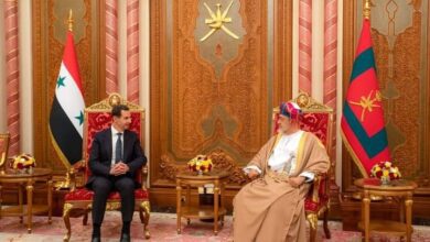 الرئيس الأسد وسلطان عمان