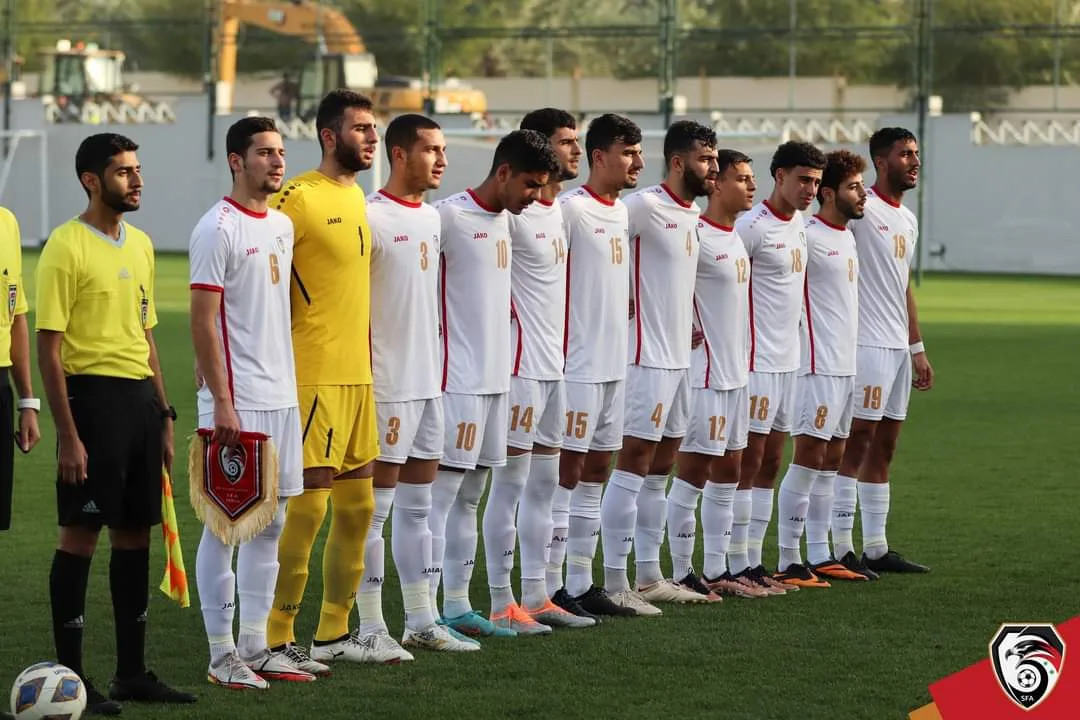 مباراة ودية للمنتخب السوري للشباب