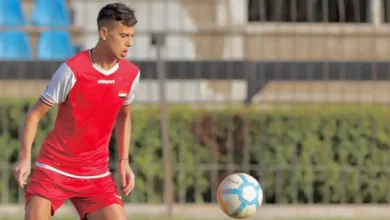 لاعب منتخب سوريا للشباب عدي حسون