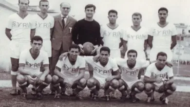 منتخب سوريا الأول بداية الستينات