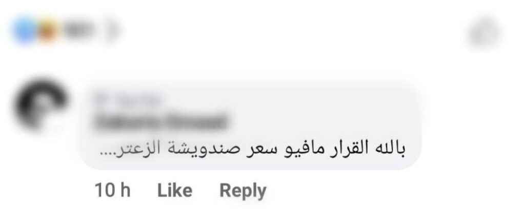 تعليقات الفلافل