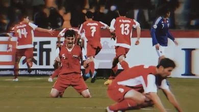 منتخب سوريا مع اليابان وكوريا الشمالية
