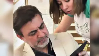 فراس ابراهيم وابنته