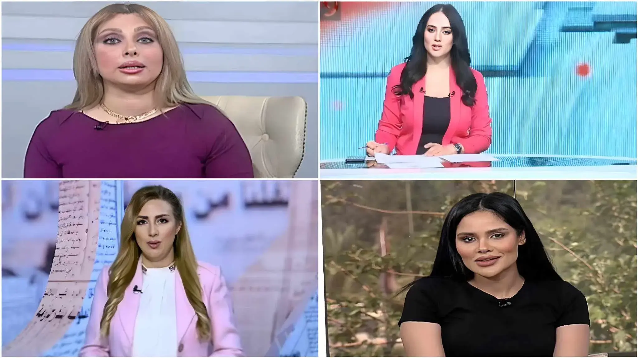المذيعات السوريات