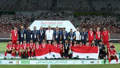 معسكر منتخب سوريا الأولمبي