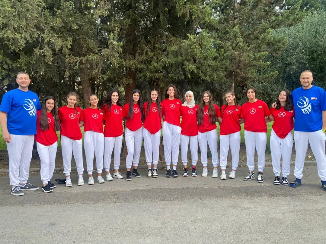 ناشئات سوريا يشاركن في بطولة آسيا