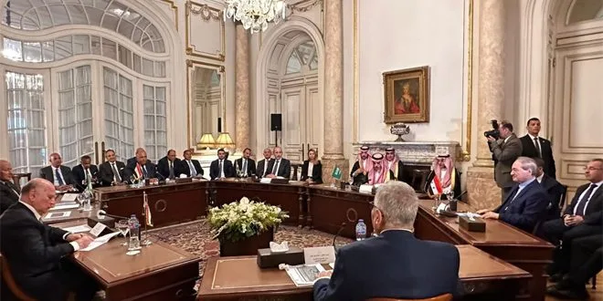 لجنة الاتصال العربية البيان الختامي