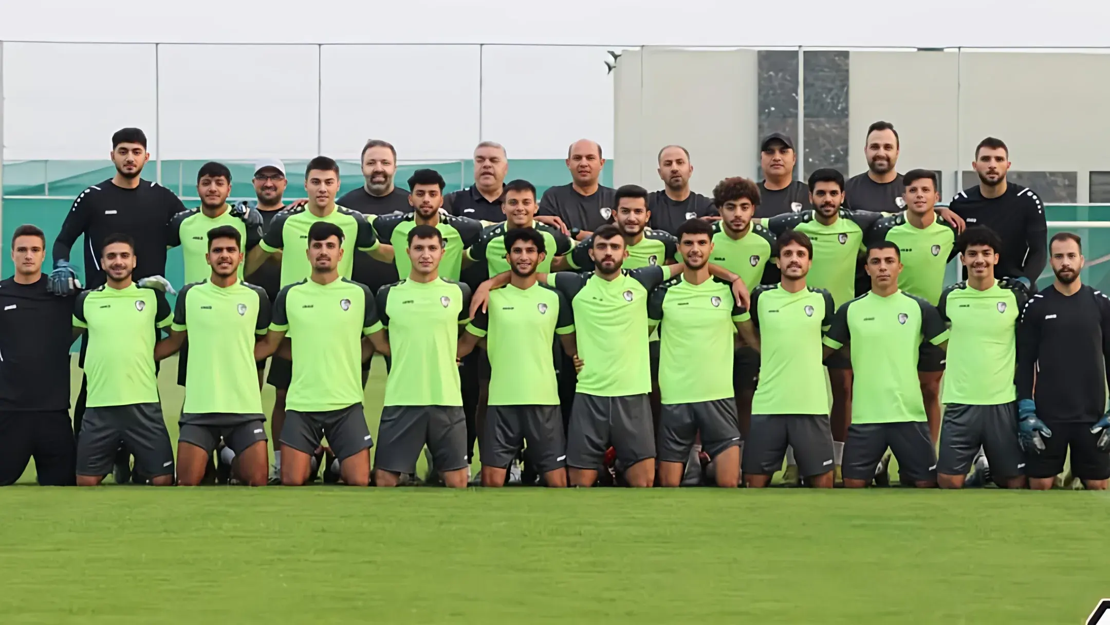 منتخب سوريا الأولمبي معسكر السعودية