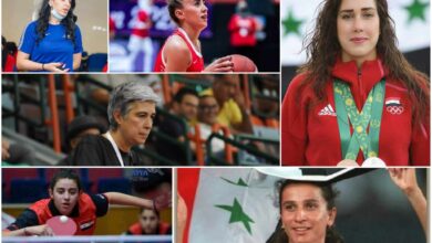 التمثيل النسائي في الرياضة السورية