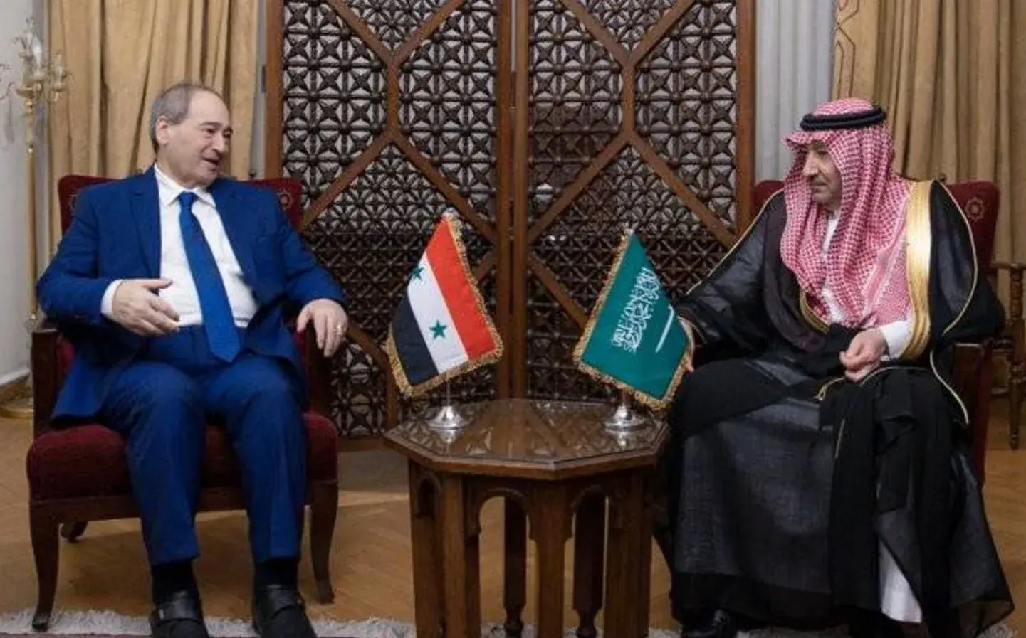 مباحثات سورية سعودية