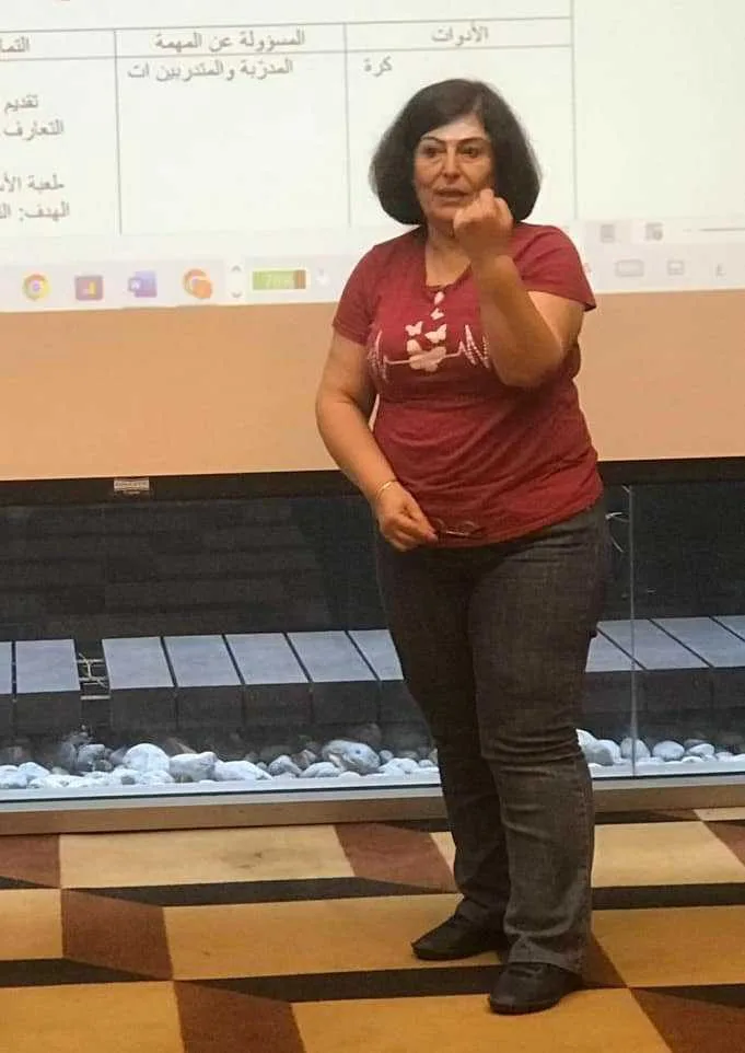الناشطة النسوية لينا ديوب