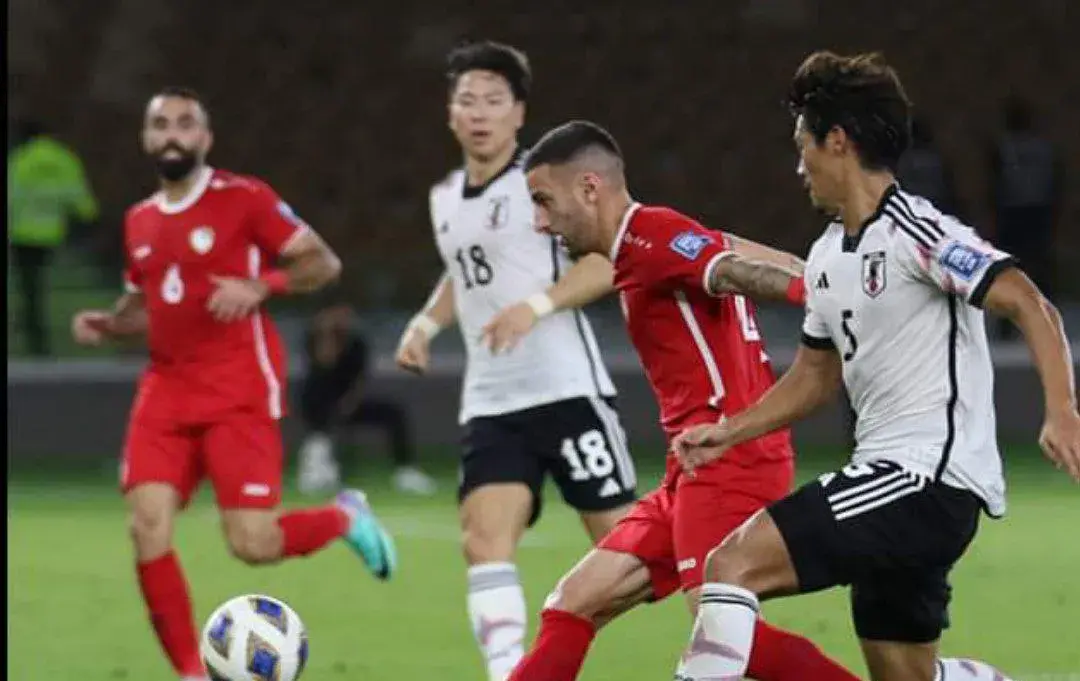المنتخب السوري اليابان