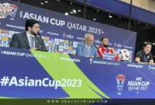 مؤتمر صحفي لمدرب منتخب سوريا هكتور كوبر قبل مباراة استراليا