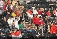 جماهير منتخب سوريا أمام أوزبكستان