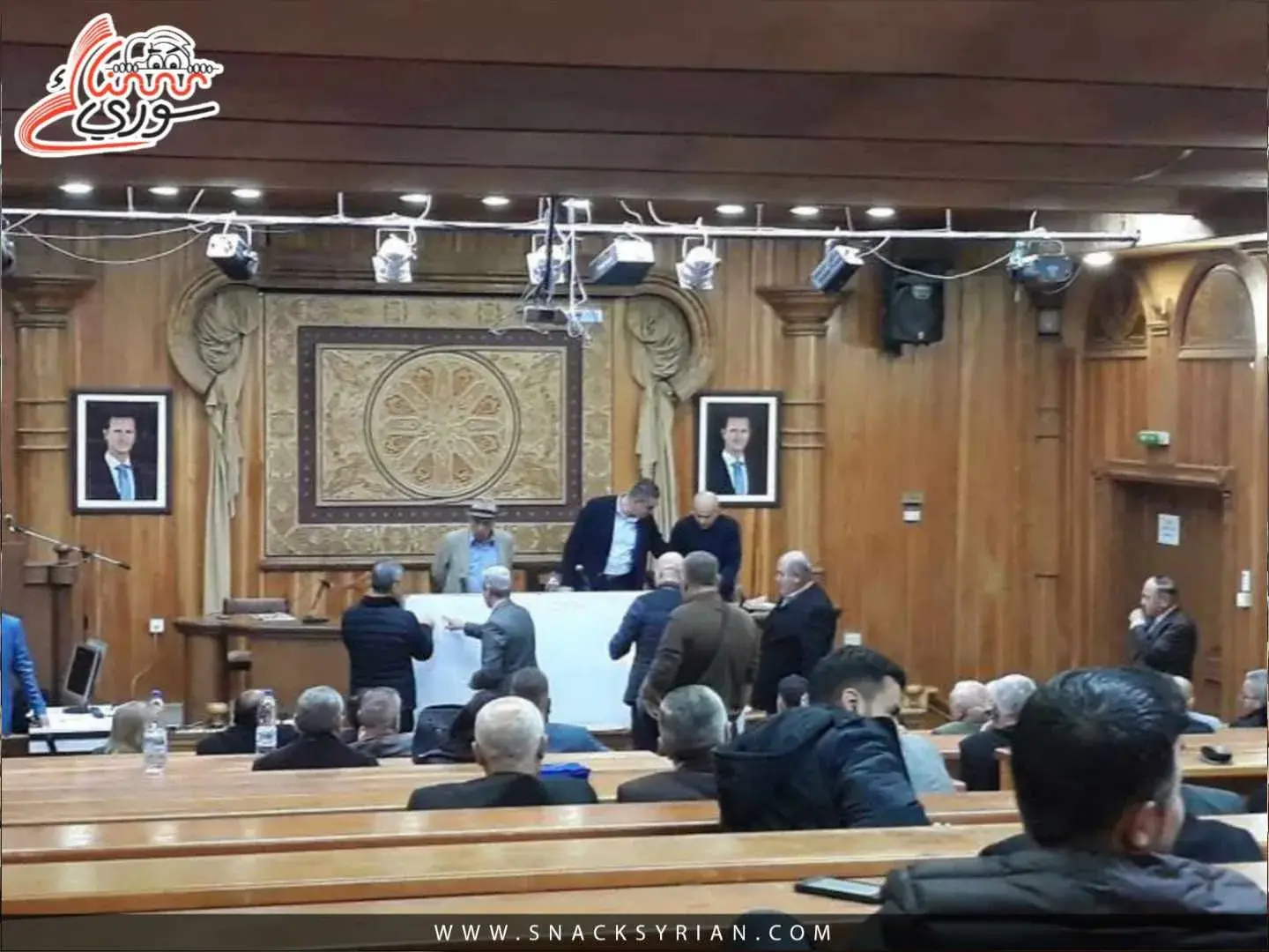 من انتخابات رئاسة مجلس محافظة طرطوس