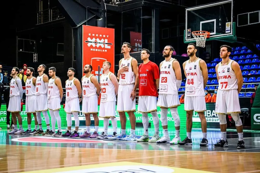 منتخب سوريا بكرة السلة