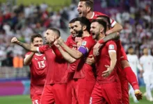 لاعبو منتخب سوريا