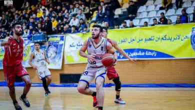 النواعير وأهلي حلب الدوري السوري للرجال تحت 21 عاماً بكرة السلة