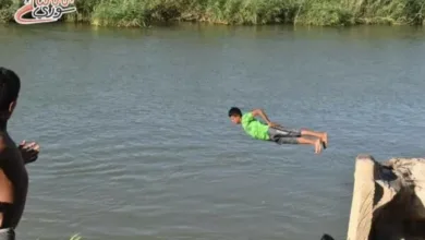 الجسر المعلق دير الزور