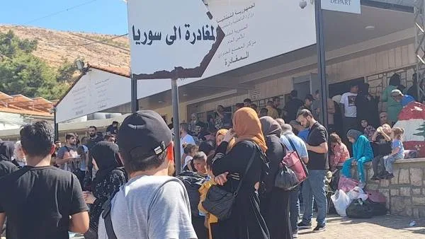 الحدود السورية اللبنانية