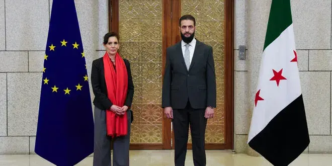 العلاقات السورية الأوروبية