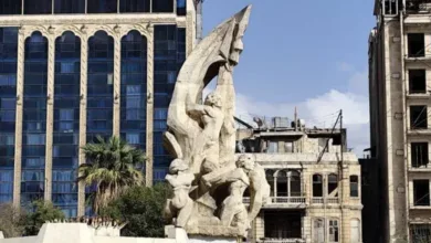 تمثال الشهداء - حلب ساحة سعدالله الجابري