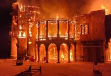 حريق في موقع تصوير مسلسل سوري..الشركة: هجوم مفتعل