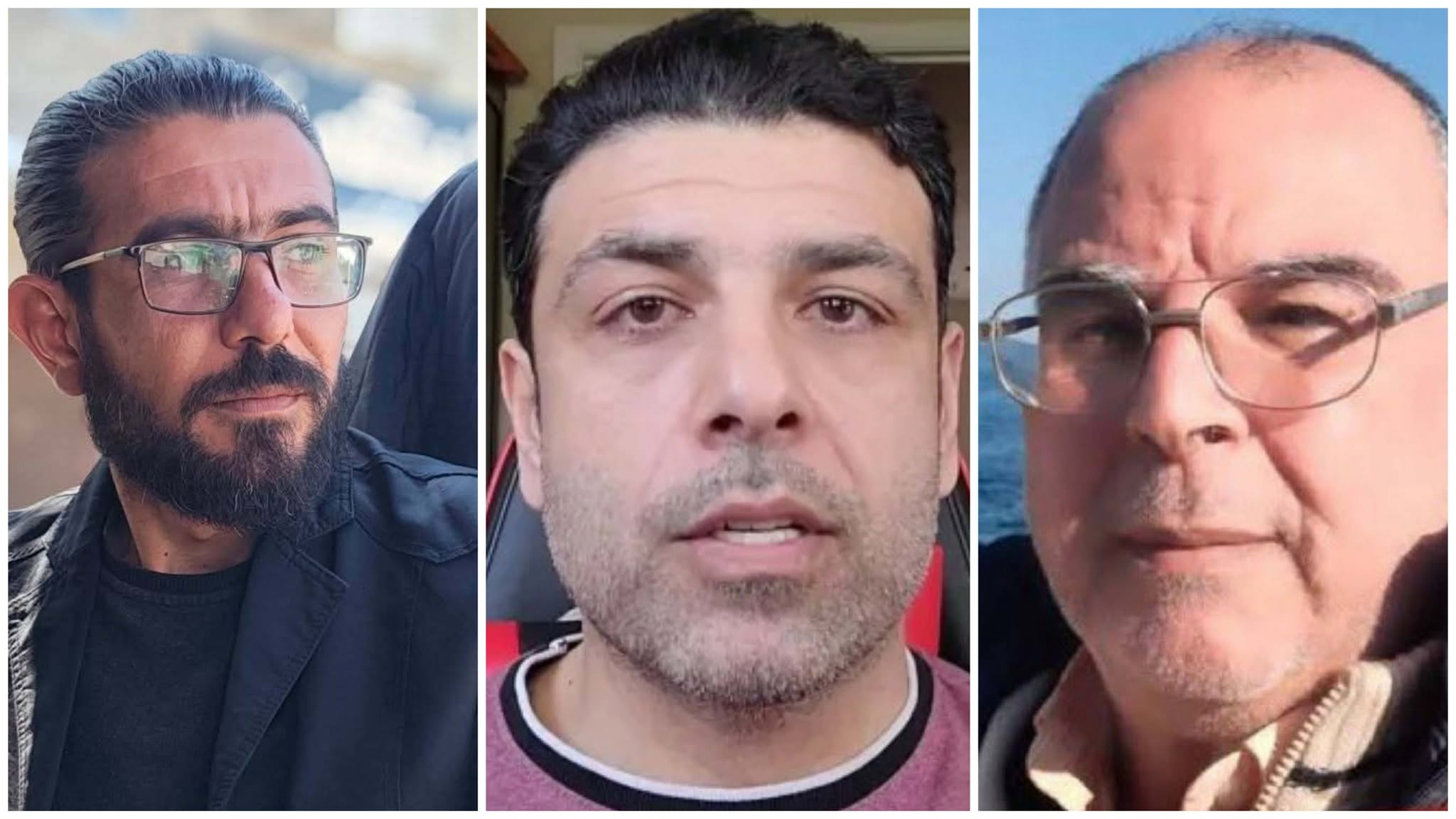 توقيف عزازيل ديب وسامر عيسى وإياد شربجي