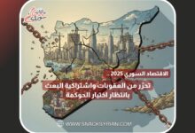 الاقتصاد السوري 2025