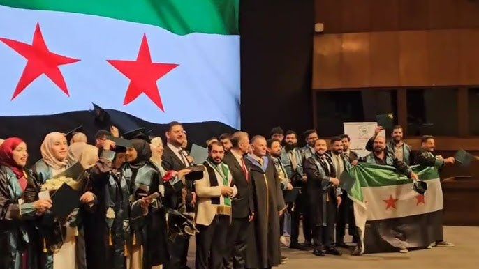 حفل تخرج طلاب سوريين من جامعة انقرة