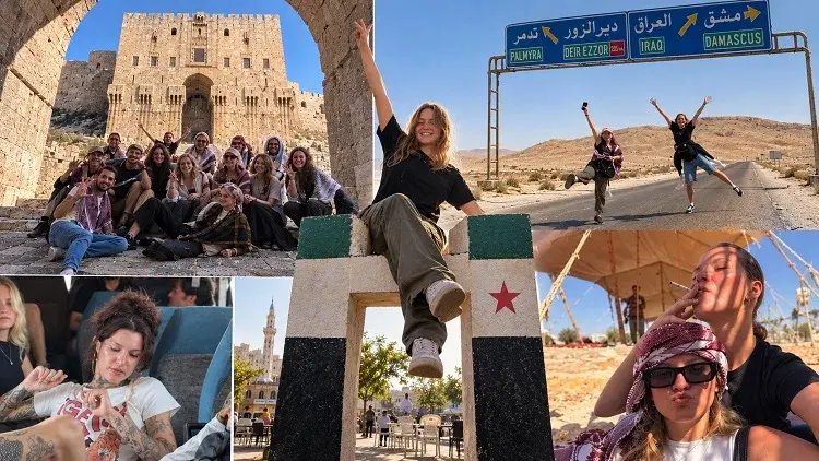 emilysfamous في سوريا.. المؤثرون معجبون بسوريا مابعد الحرب