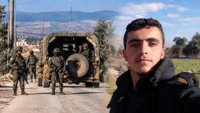 المعتقل السوري صدام أحمد ودورية إسرائيلية- صورة معدلة