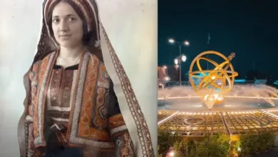 دوار ساحة الجامعة في حلب - مريم الاسطرلابي
